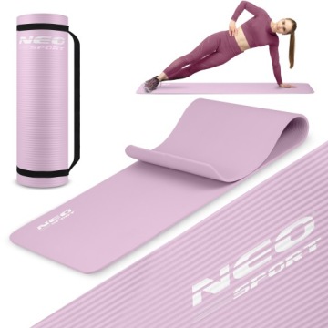 GRUBA MATA DO ĆWICZEŃ JOGI YOGA FITNESS 183x60cm