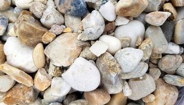 Красивый садовый гравий HONEY 16-32 мм, тонна, БИГ-БЭГ