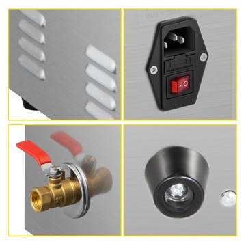 Ультразвуковой очиститель 30л Нержавеющая сталь