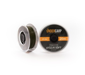 UNDERCARP Plecionka w otulinie zielona 20 m/25 lbs