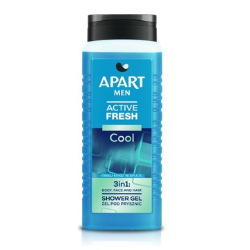 Мужской гель для душа Apart 3в1 500 Гель для интимной гигиены MIX Набор 6+1