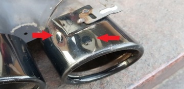 MERCEDES E W213 53 AMG KOŃCÓWKA KOŃCÓWKI WYDECHU