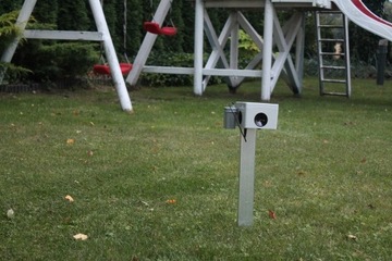 Тройной мощный садовый отпугиватель куниц, лис, крыс, мышей, 2500 м2