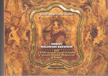 XVIII Intarsja Obrazy malowane drewnem