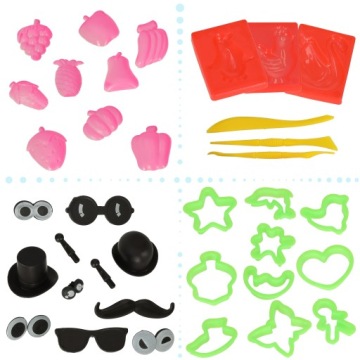 ВОЛШЕБНАЯ ПЕННАЯ ПАСТА ДЛЯ ДЕТЕЙ, 24 ЦВЕТА, НАБОР АКСЕССУАРОВ