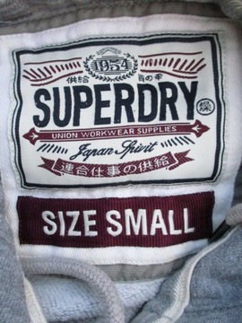 S SUPERDRY ROZPINANA BLUZA DAMSKA Z KAPTUREM