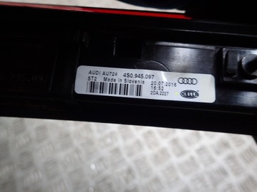 AUDI R8 4S TŘETÍ SVĚTLO STOP 4S0945097