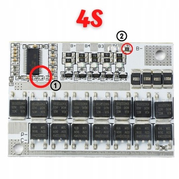 BMS 5S 100A Li-Ion Balancer 18650 Зарядное устройство для литий-полимерных аккумуляторов 18–21 В