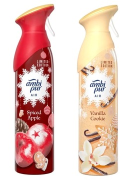 AMBI PUR ZESTAW ZAPACHÓW ŚWIĄTECZNYCH SPRAY 2x300m