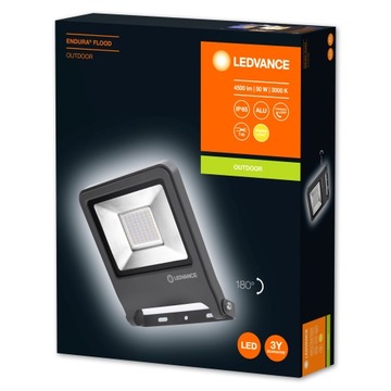 LEDVANCE ENDURA СВЕТОДИОДНЫЙ ПРОЖЕКТОР 50Вт 3000К IP65
