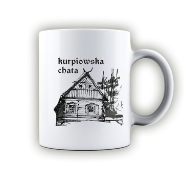 kubek ceramiczny kurpiowski Kurpie KU039