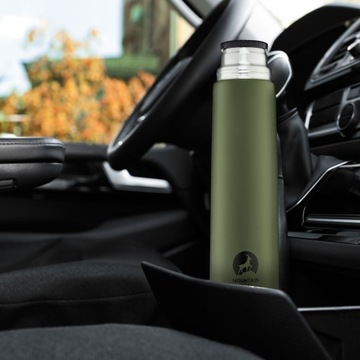 ТУРИСТИЧЕСКИЙ ТЕРМОС ДЛЯ ЧАЯ, МИНИ-ЗЕЛЕНЫЙ, 1Л