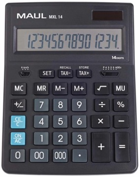 Калькулятор настільний Maul MXL14 Business 14 позиційний (20,5 x 15,5 x 3,5 см)
