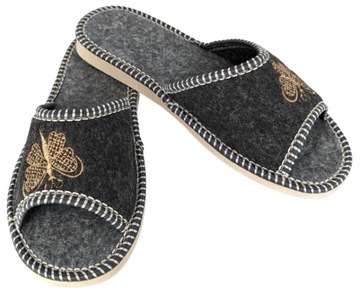 Войлочные тапочки Polish Home Mountain Slippers Женские тапочки Laczki NO 42.