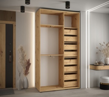 Раздвижной шкаф DAVOS 3 140, H 235.2 D 45 см