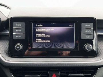 Skoda Fabia III Hatchback Facelifting 1.0 TSI 110KM 2021 Skoda Fabia 1.0TSI 110KM Active SalonPL Led Bluetooth Clima FV23 Benzyna, zdjęcie 25