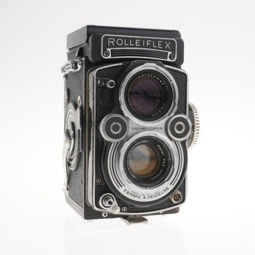 Rolleiflex 3.5 F Carl Zeiss Planar 75mm 1:3.5 6x6 film 120