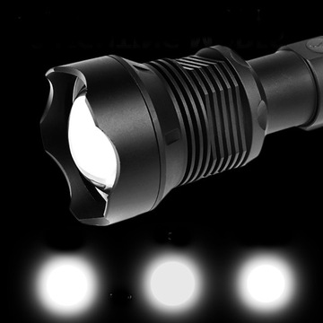 МЕГА МОЩНЫЙ ТАКТИЧЕСКИЙ СВЕТОДИОДНЫЙ ФОНАРЬ С USB АККУМУЛЯТОРОМ