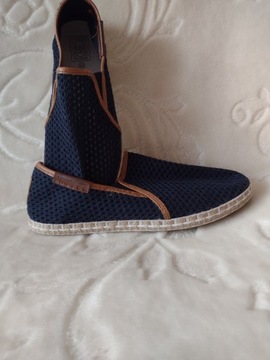 (40) Hiszpańskie espadryle ażurowe baleriny/NOWE