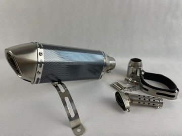 TŁUMIK MOTOCYKLOWY CARBON UNIWERSALNY WYDECH DBKIL