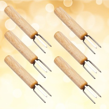 ДЕРЖАТЕЛИ ДЛЯ КУКУРУЗНЫХ СТЕЙКОВ, ВИЛКА ДЛЯ ГРИЛЯ