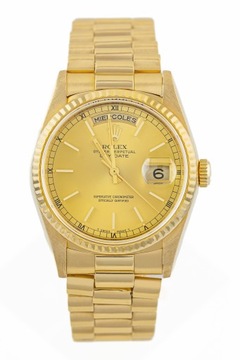 ROLEX DAY DATE PRESIDENT 18K GOLD REF.18238 1989