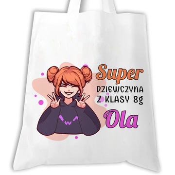 TORBA KLASOWA DZIEŃ KOBIET KLASA IMIĘ PREZENT