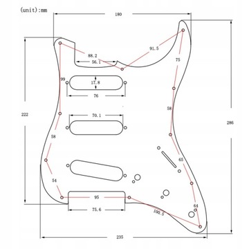 Профессиональная накладка из нержавеющей стали, утяжеленная для гитары.