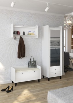 DOLCE DOL-08 контейнер колесный белый/белая половина