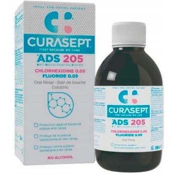 CURASEPT płyn ADS 205 chlorhexidine 0.05 + FLUORIDE 0.05 200ml