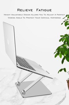 Подставка для ноутбука ProDesk, держатель подставки СЕРЕБРЯНЫЙ