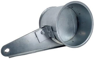 БАЛАНСОВЫЙ КЛАПАН, FI 250 мм, ДЛЯ ИЗВЛЕЧЕНИЯ УТКИ, ОЦИНКОВАННЫЙ