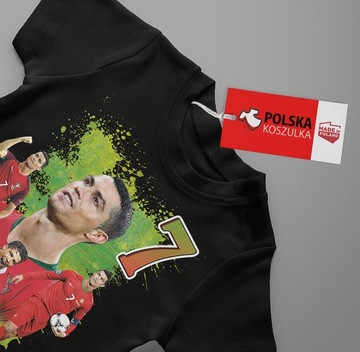 ДЕТСКАЯ ФУТБОЛКА CRISTIANO RONALDO 140 ПОДАРОЧНОЕ КАЧЕСТВО