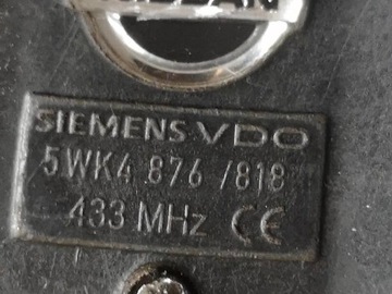 KLÍČ VLOŽKA POUZDRO 5WK4876/818 433 MHZ NISSAN MICRA K12