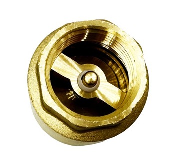 Обратный клапан 1 дюйм МЕТАЛЛИЧЕСКИЙ ШТОК DN25 Латунь