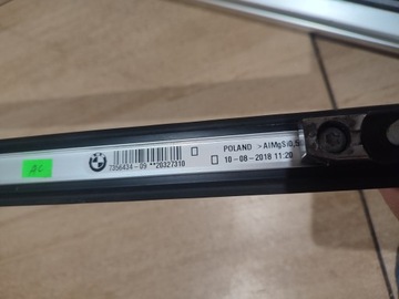 STŘEŠNÍ NOSIČ STŘEŠNÍ BMW X1 F48 KPL SATIN STŘÍBRNÉ