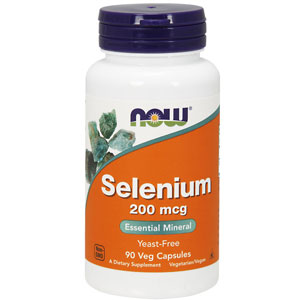 NOW Selenium 200mcg 90vcaps SELEN SELENOMETIONINA