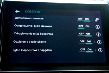 Citroen C5 Aircross SUV Plug-In Facelifting 1.6 PureTech Plug-In 225KM 2022 Citroen C5 Aircross OPER masaze FUL LED, zdjęcie 37