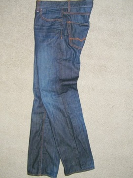 HUGO BOSS - BOSS ORANGE - SPODNIE JEANSY - rozm 33/34 - ZNAKOMITE !!!