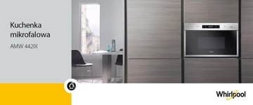 Whirlpool AMW 442IX Гриль микроволновая печь 22л