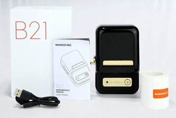 Небольшой термопринтер B21 с Bluetooth, машина для кодирования цен и этикетирования