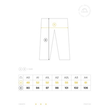 MANTO BASE 2.0 Kimono BJJ GI Ju-Jitsu białe A2