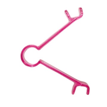 Urządzenie do ćwiczeń twarzy Modelujące linię szczęki Smile Pink