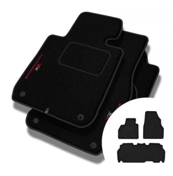 Velurové koberce Performance pro Renault Kangoo II 2007-2021