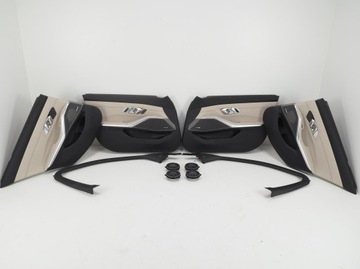 TAPICERKA BOCZKI KOMPLET DRZWI HARMAN KARD BMW G20