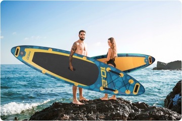 Deska SUP do pływania pompowana Paddle Aquasurf 320cm wiosło i pompka 204KG