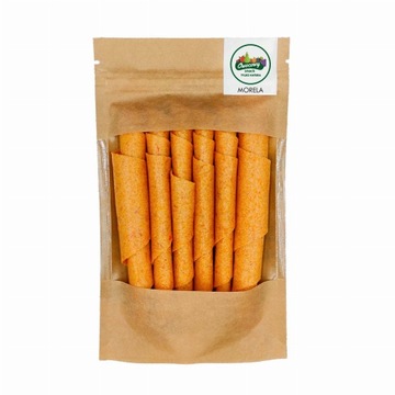 PRZEKĄSKI OWOCOWE MORELA przekąska morelowa bez cukru 50 g ECOSNACKS