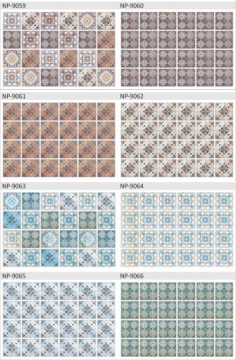 Наклейки на стену, плитку, лестницу, 20х20см.