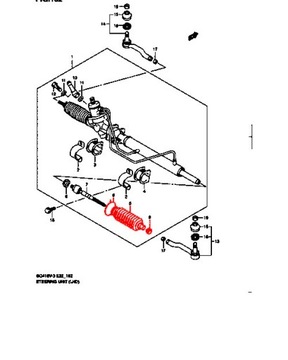 Крышка рулевого механизма с муфтой TRW