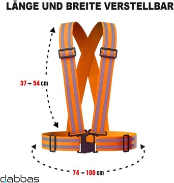 Szelki odblaskowe kamizelka AG590C r.M/L